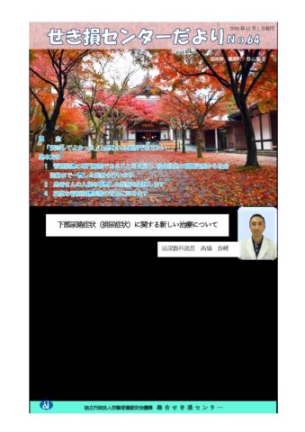 せき損センターだより No.64