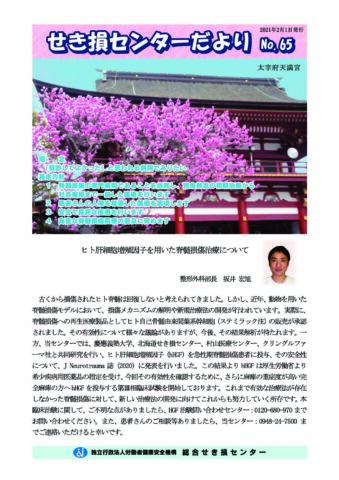 せき損センターだより No.65