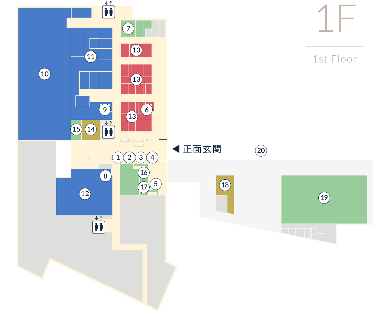 1階フロアマップ