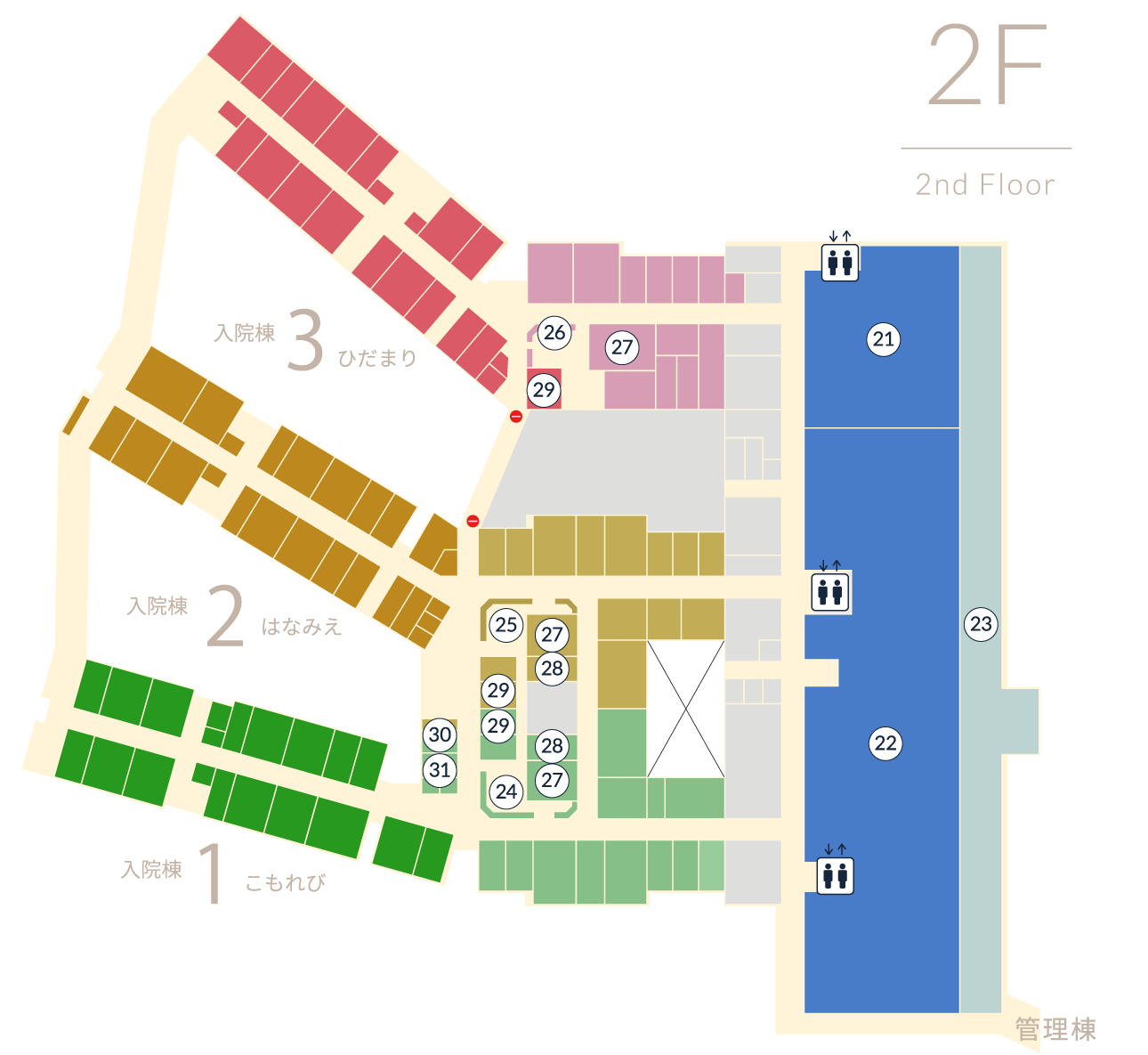 2階フロアマップ