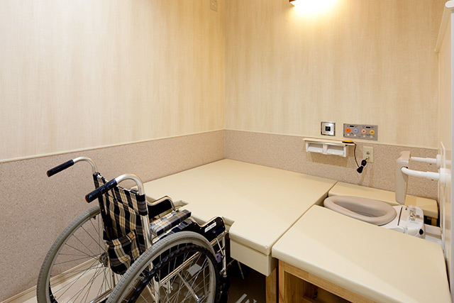 頚損用トイレ