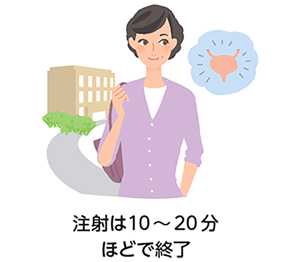 外来でも治療可能